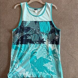 Volcom Teal Tank Top